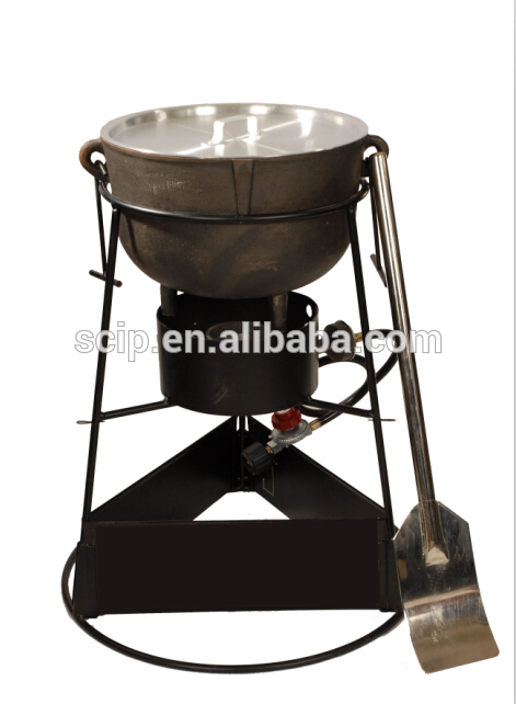 Wholesale Large Cast Iron 25 gallon cauldron Pot factory and suppliers